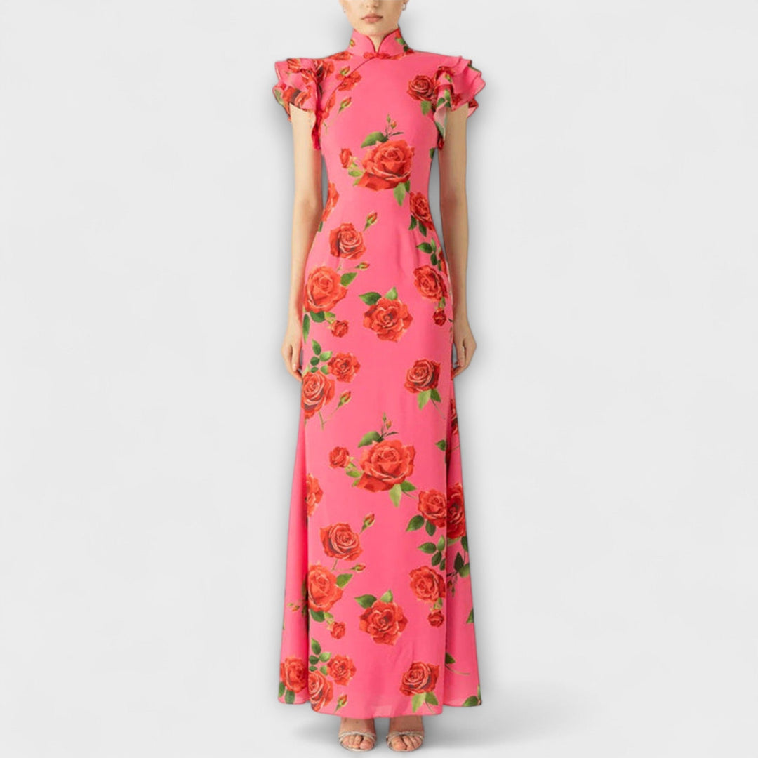 Luna - Maxi Dress with Floral Print