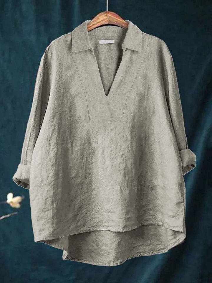 Maria Linen Blouse